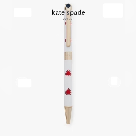 Kate Spade Heartfelt Geo Ballpoint Pen - Picture 2 of 4
